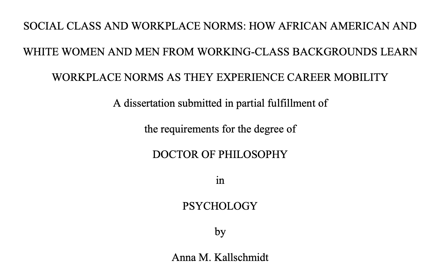 Cover: Dissertation · Free download